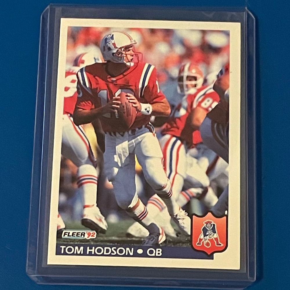 Tom Hodson #260 1992 Fleer Football Trading Card